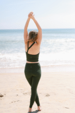 Legging taille haute - Vert forêt