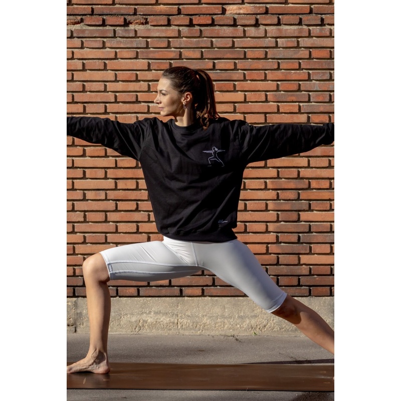 Sweat warrior noir guerrier 2