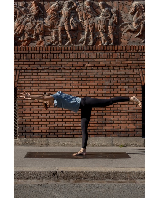 T-shirt Super Woman 100% coton bio - Bleu – Image 5