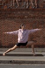 Sweat capuche rose poudré guerrier 2 warrior