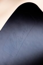 Tapis de yoga align noir caoutchouc naturel