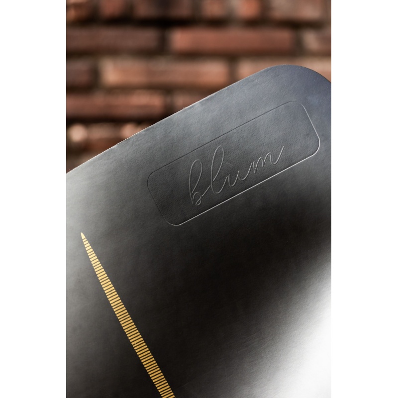 Tapis de yoga align noir caoutchouc naturel