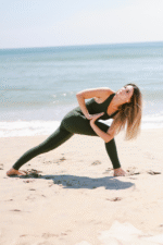 Legging taille haute - Vert forêt – Image 2