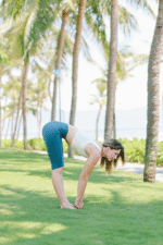 Legging cycliste taille haute - Bleu pétrole – Image 4
