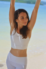 Brassière en U - Blanc cassé