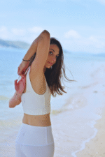 Brassière en U - Blanc cassé – Image 3