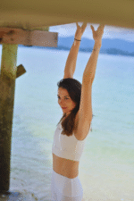 Brassière en U - Blanc cassé – Image 2