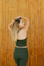 Legging taille haute - Vert forêt – Image 6