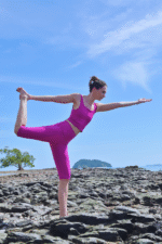 Legging cycliste taille haute - Magenta fuchsia – Image 5