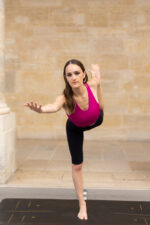 Legging cycliste taille haute noir