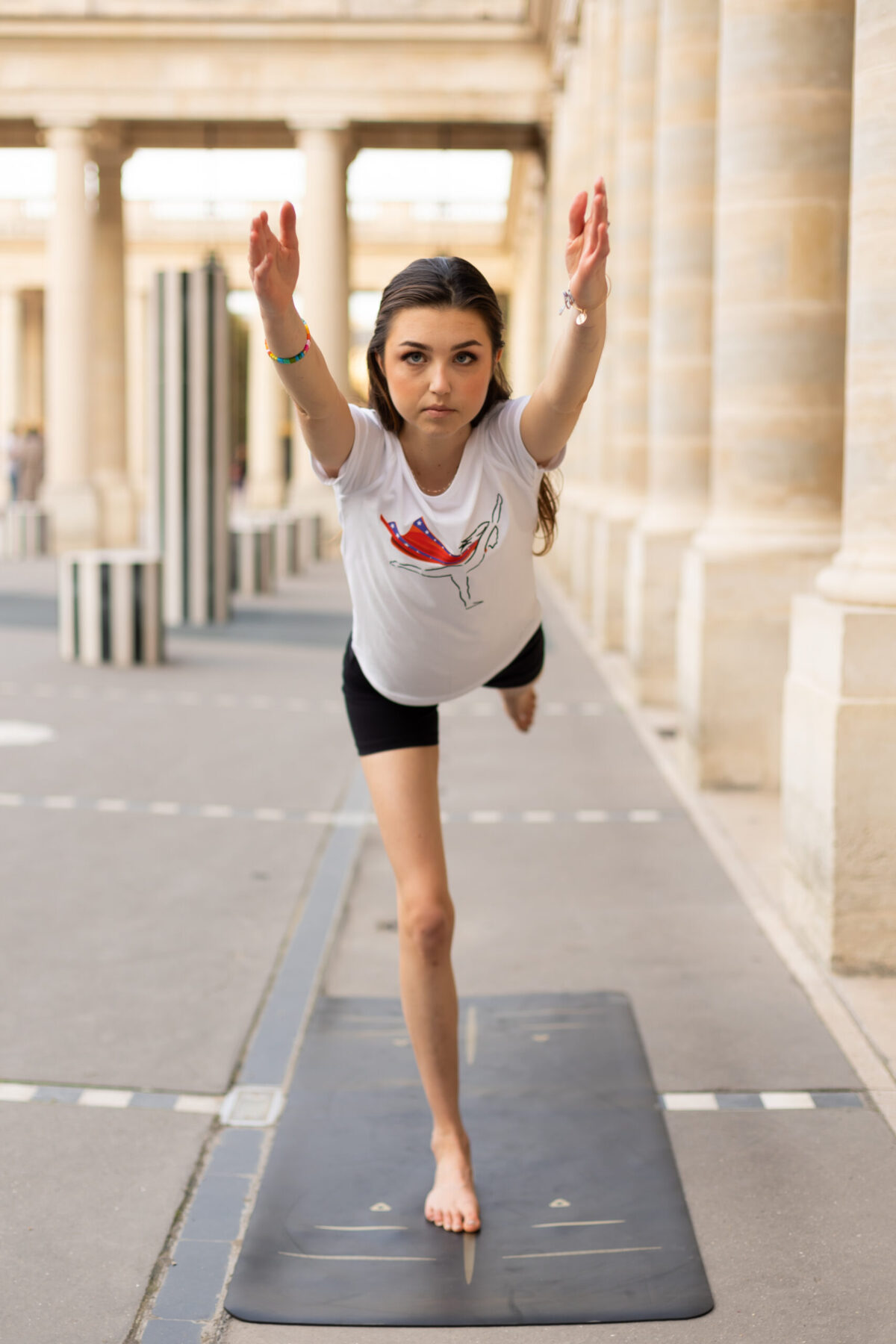T-shirt blanc Super Woman Guerrier 3