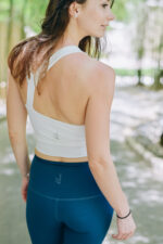 Legging bleu petrole