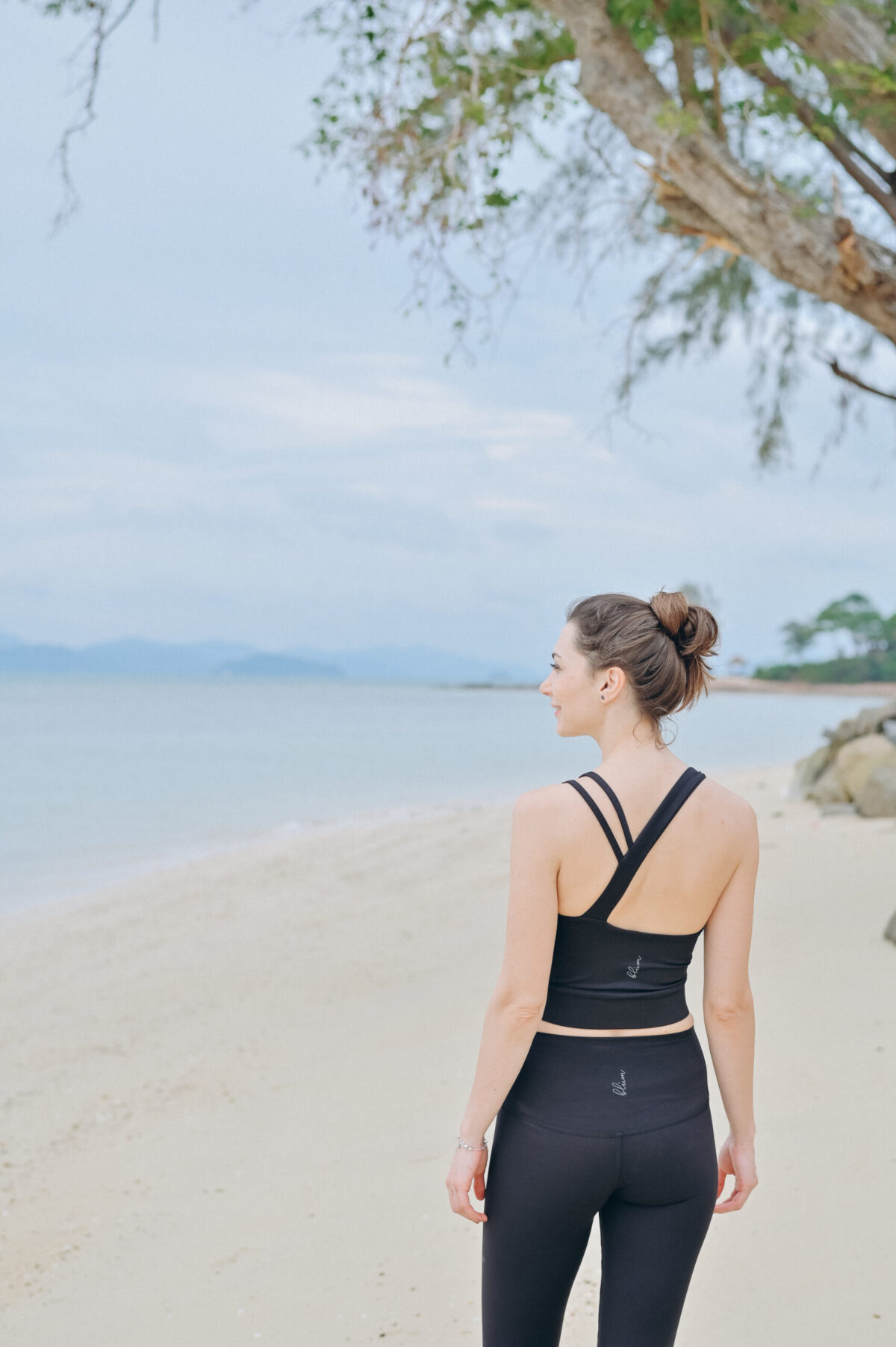 Legging taille haute - Noir – Image 6