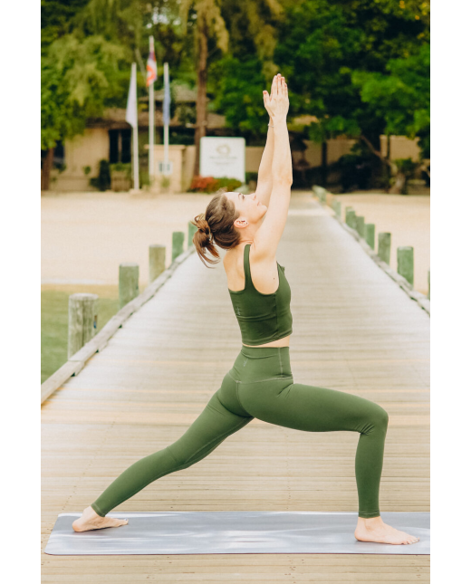 Brassière carrée - Vert forêt – Image 3