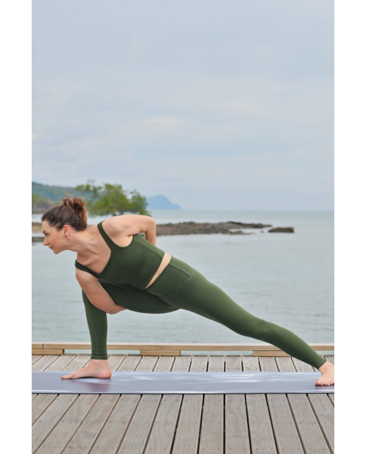 Brassière carrée - Vert forêt – Image 5