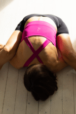 Brassière croisée - Magenta fuchsia – Image 3