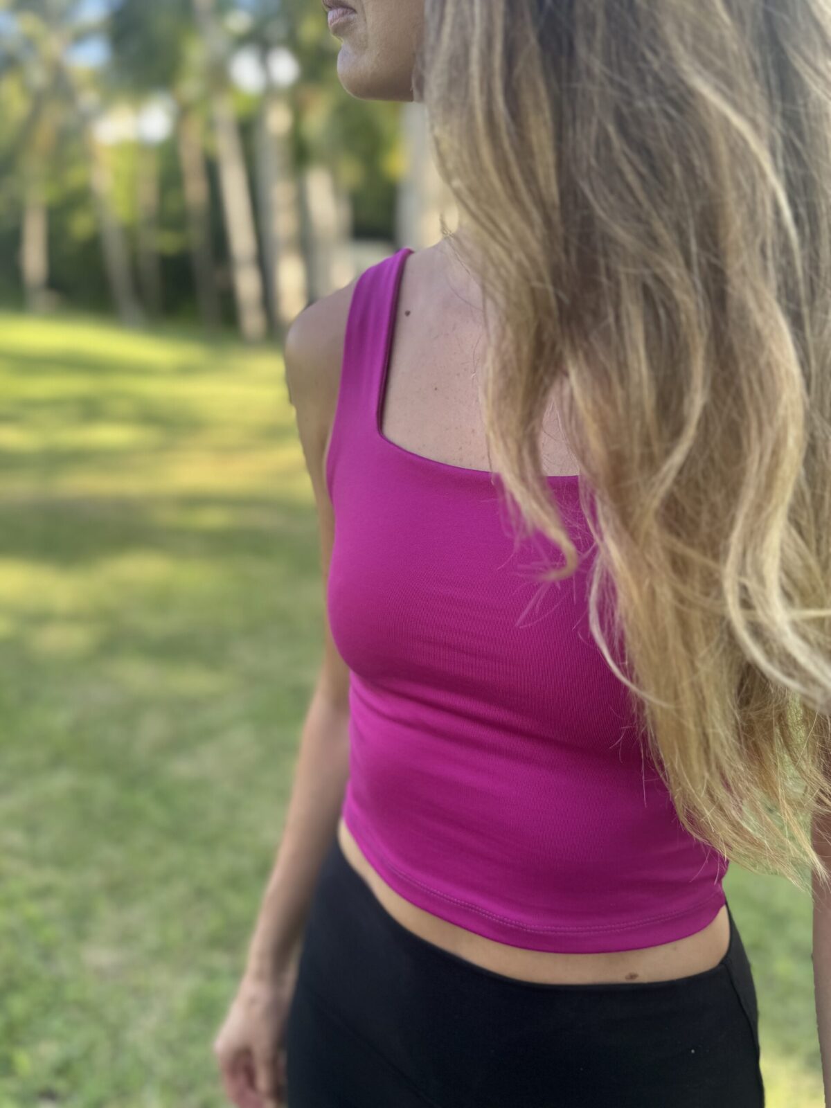 Brassière carrée - Magenta fuchsia – Image 5