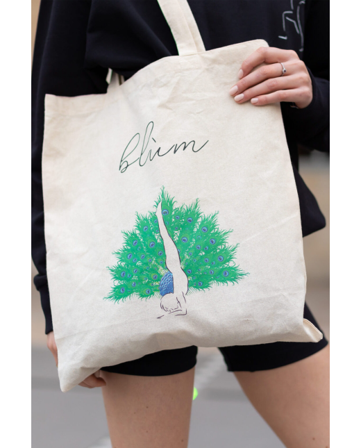 Sac de shopping Paon – Image 3