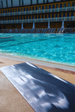 Tapis de yoga "Le rêve bleu" - 4mm – Image 4