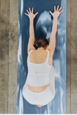 Tapis de yoga "Le rêve bleu" - 4mm – Image 5