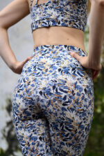 Legging taille haute Gold Leaf feuille dorée